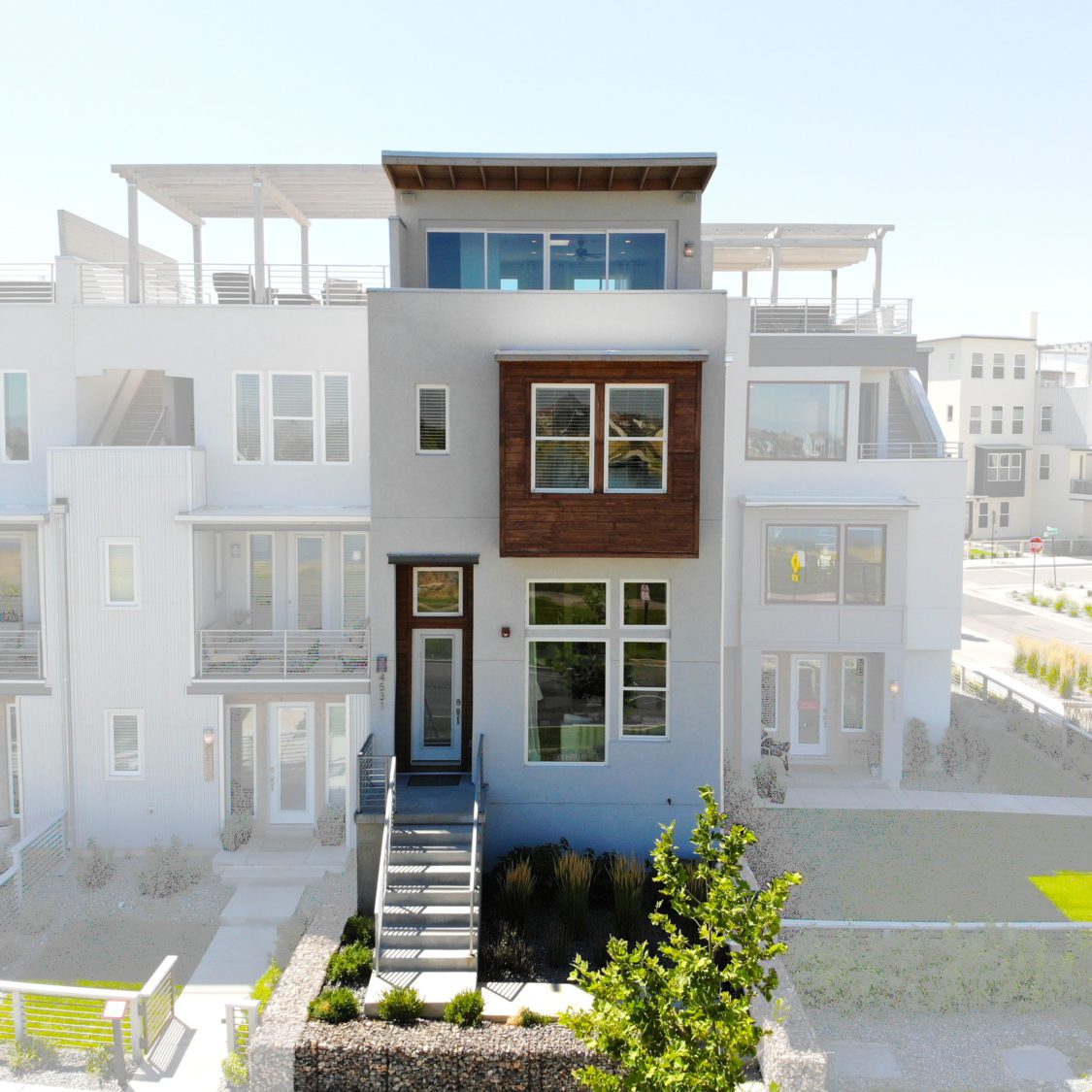 Grand Slam with Roof Deck Elevation Sky Terrace Collection by Sego Homes
