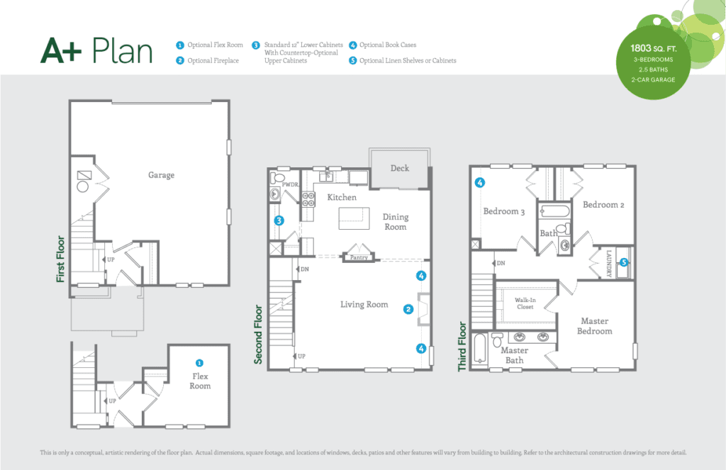 Home Run Floorplan Sky Terrace Collection by Sego Homes