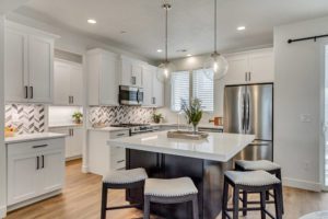 Home Run Kitchen and Island Daybreak Sky Terrace Collection