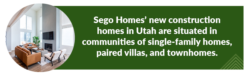 new construction homes utah